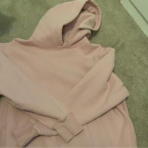 Aritzia TNA pink hoodie